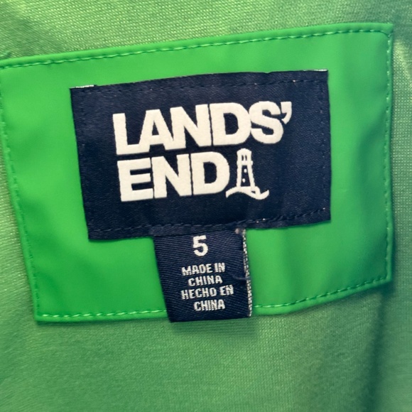 Lands End kids rain coat - Picture 2 of 3